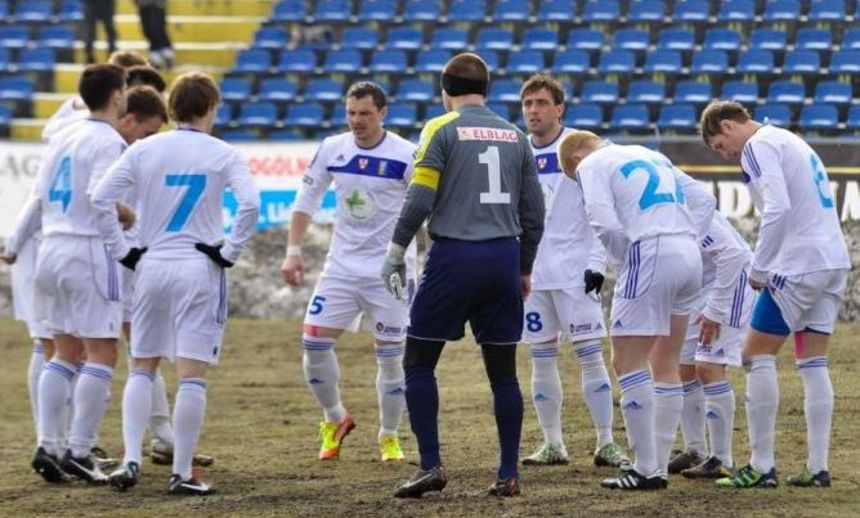 Olimpia Elbląg wygrała 3:0 z Zatoką Braniewo. Fot. Michał Kalinowski
