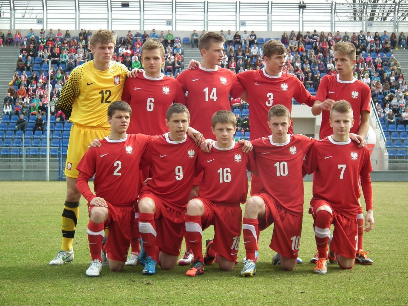 Reprezentacja Polski U-15 na boisku w Ostródzie, fot. wmzpn.pl