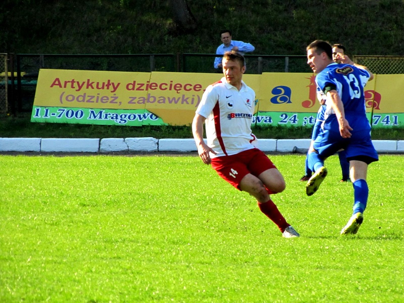 Mateusz Czorniej, bohater spotkania. Fot. Piotr Piercewicz