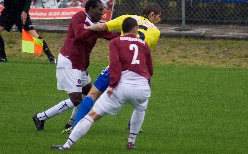 Garbarnia wygrała z Olimpią 1:0. Fot. Michał Kuna