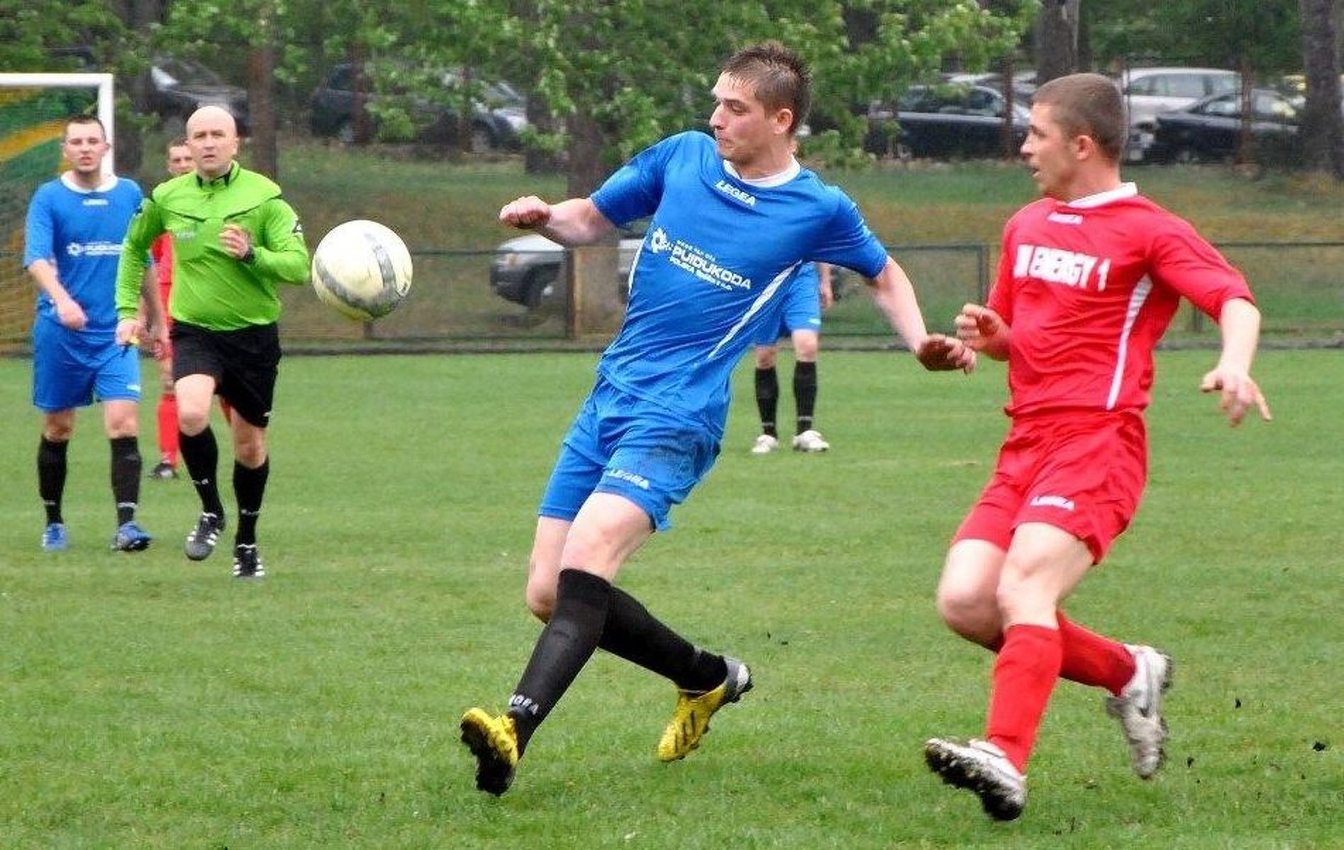 Śniardwy Orzysz - Olimpia Miłki 6:1. Fot. Łukasz Nikołajuk