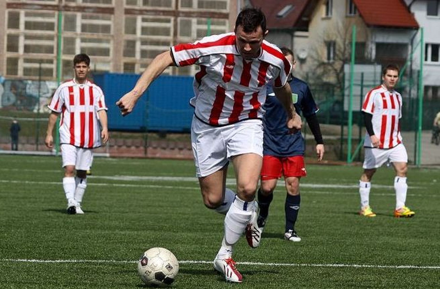 Marcin Łukaszewski, gwiazda ekipy z Olsztynka. Fot. Artur Szczepański