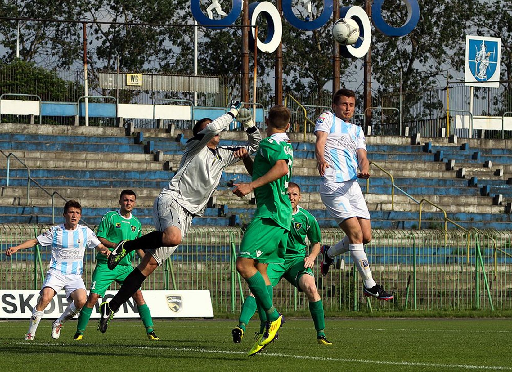 Piłkarze Stomilu Olsztyn zremisowali z GKS-em Katowice 0:0. Fot. Artur Szczepański