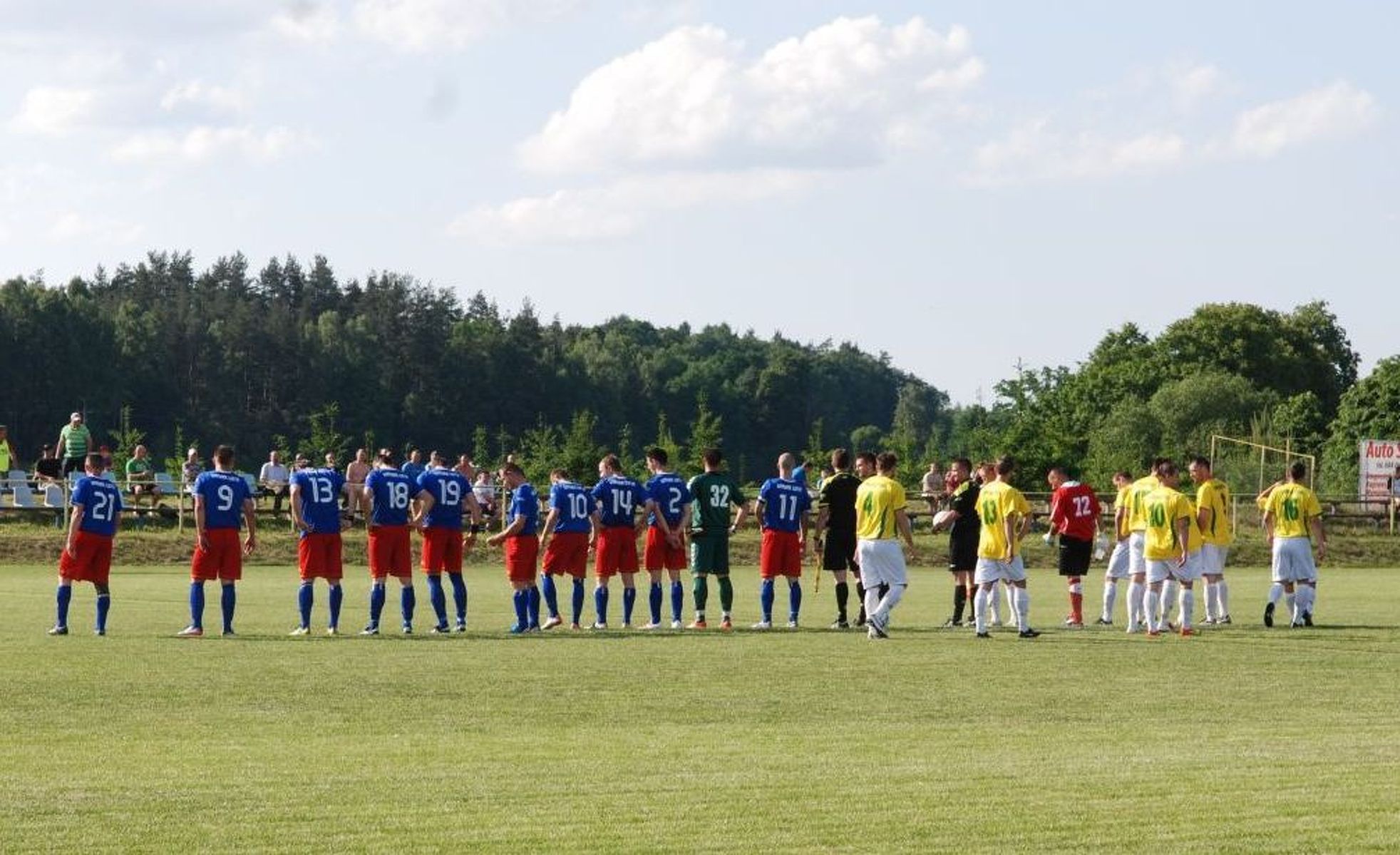 Warmiak Łukta wygrał z Olimpią Olsztynek. Fot. Paulina Malinowska / lukta-city.pl