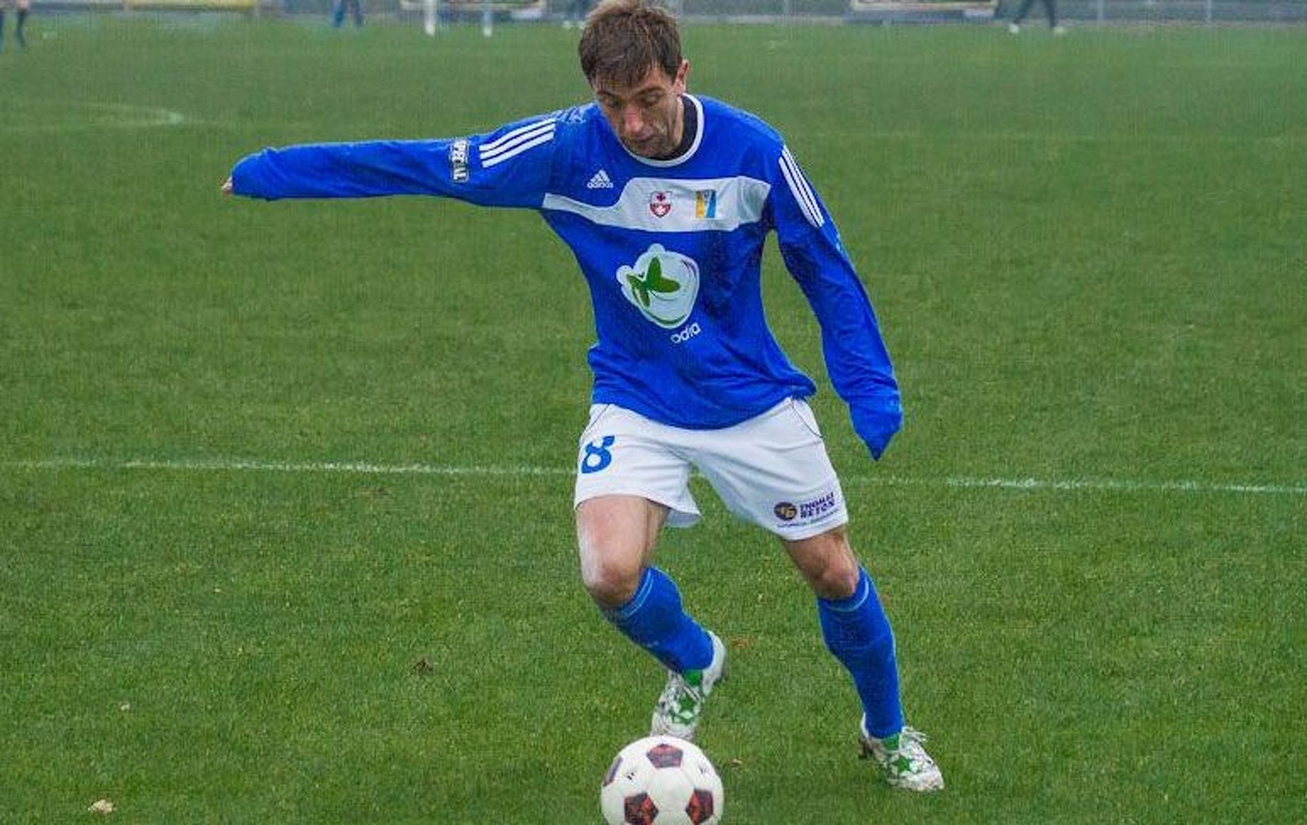 Po dobrym sezonie Piotr Skokowski opuszcza Olimpię Elbląg. Fot. Michał Kuna