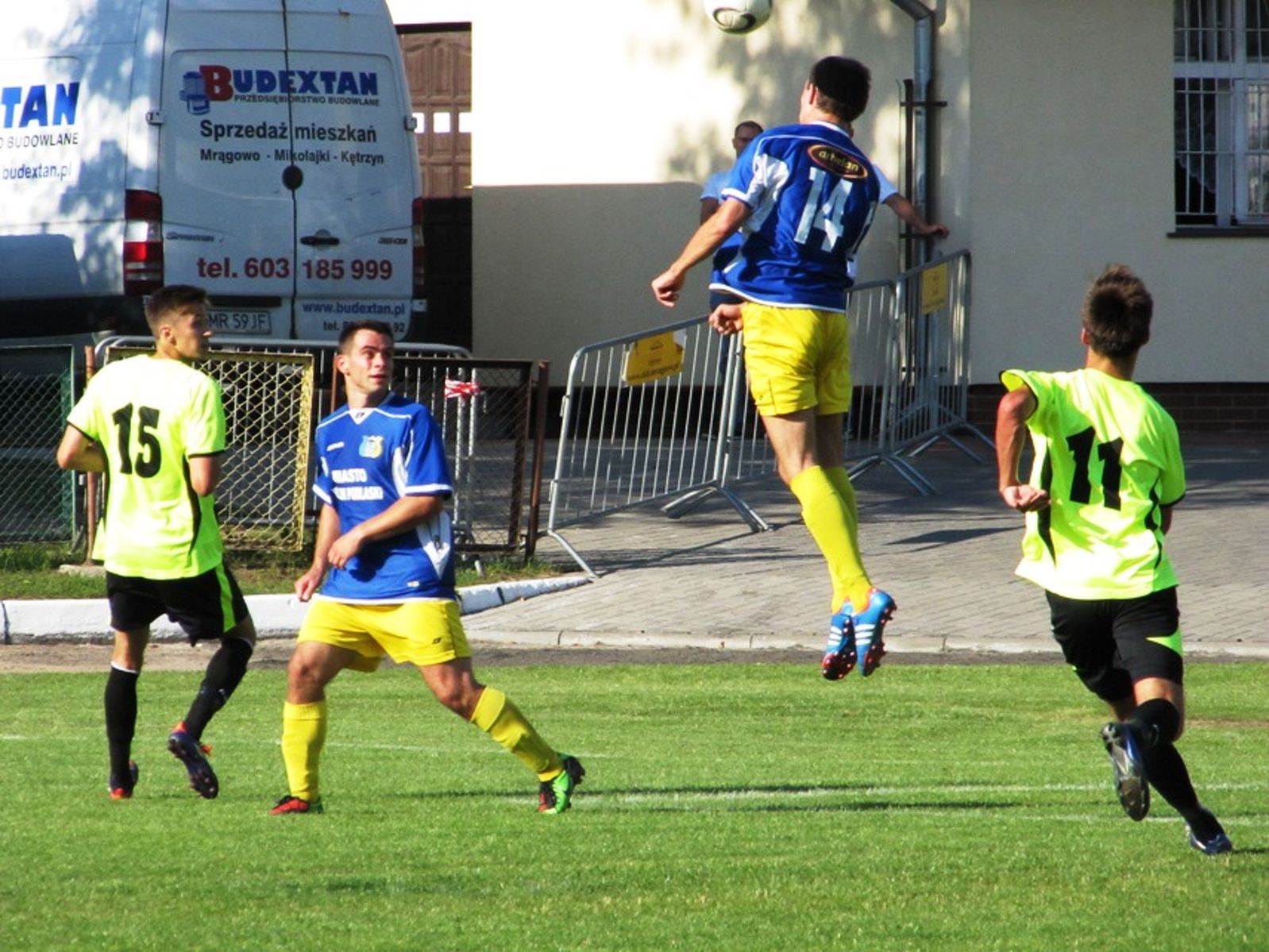 W Mrągowie padł remis 0:0. Fot. Piotr Piercewicz