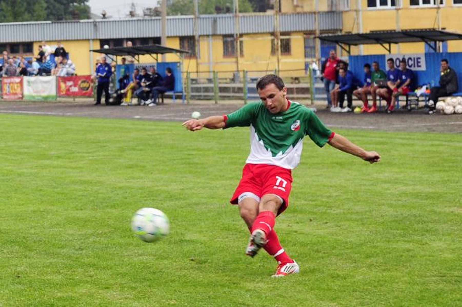 Największym atutem Damiana Rokseli jest lewa noga fot.Damian Lemański