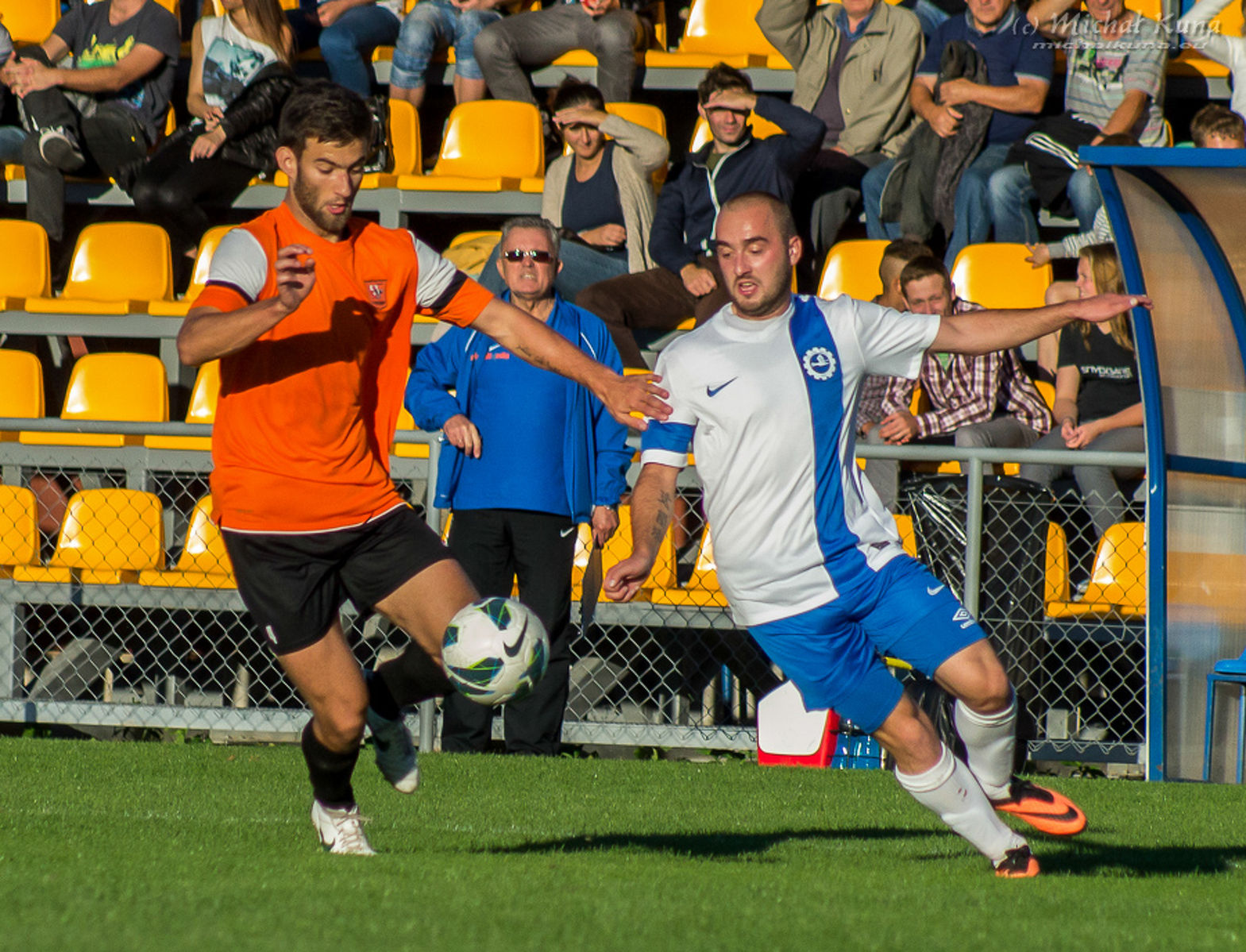 Concordia Elbląg wygrała 1:0 ze Stalą Mielec. Fot. Michał Kuna