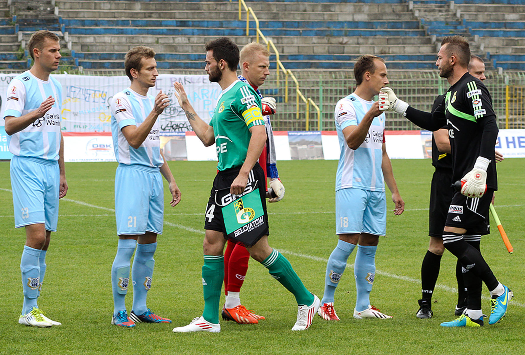 Stomil przegrał z Bełchatowem 2:3. Fot. Artur Szczepański