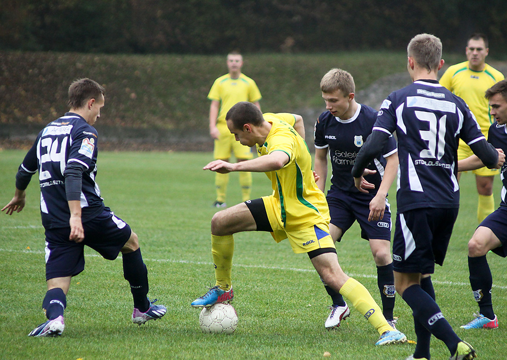 Stomil II Olsztyn wygrał 4:1 w Olsztynku. Fot. Artur Szczepański