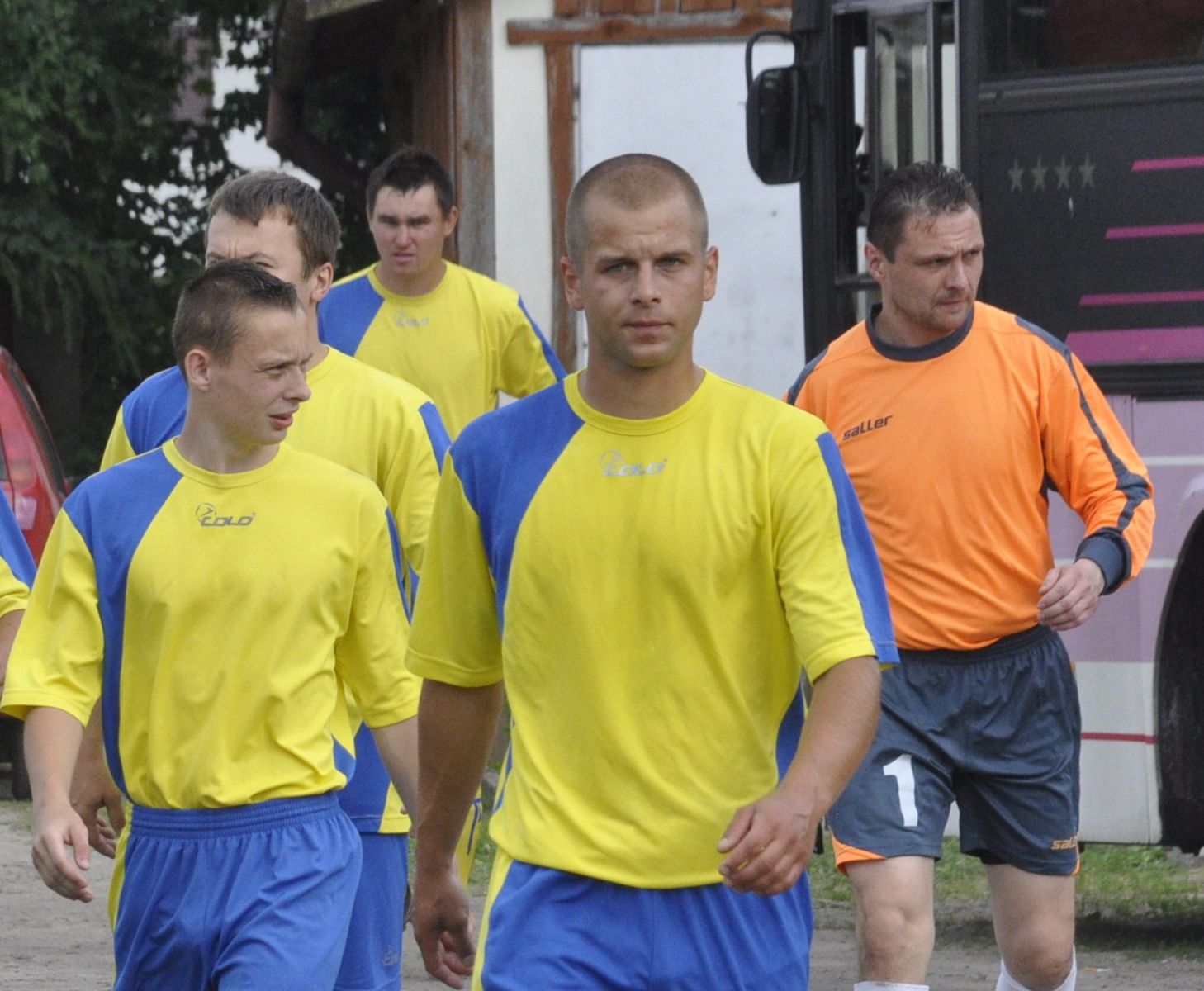 Szymon Tuttas w barwach Pojezierza. Fot. Łukasz Szymański 