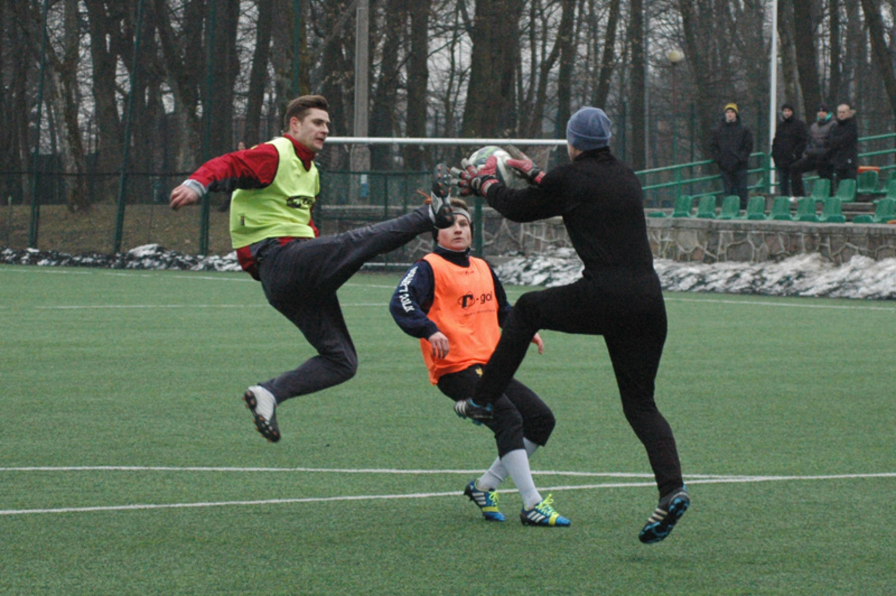 Mazur Pisz wygrał w Olecku z Czarnymi 4:2 Fot. Paweł Piekutowski