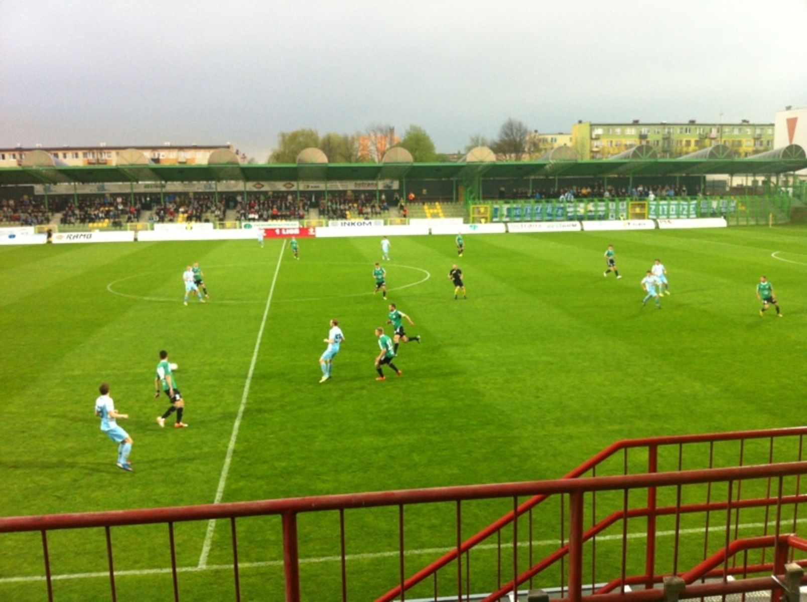 Stomil Olsztyn przegrał 0:1 w Bełchatowie. Fot. Tymon Zastrzeżyński