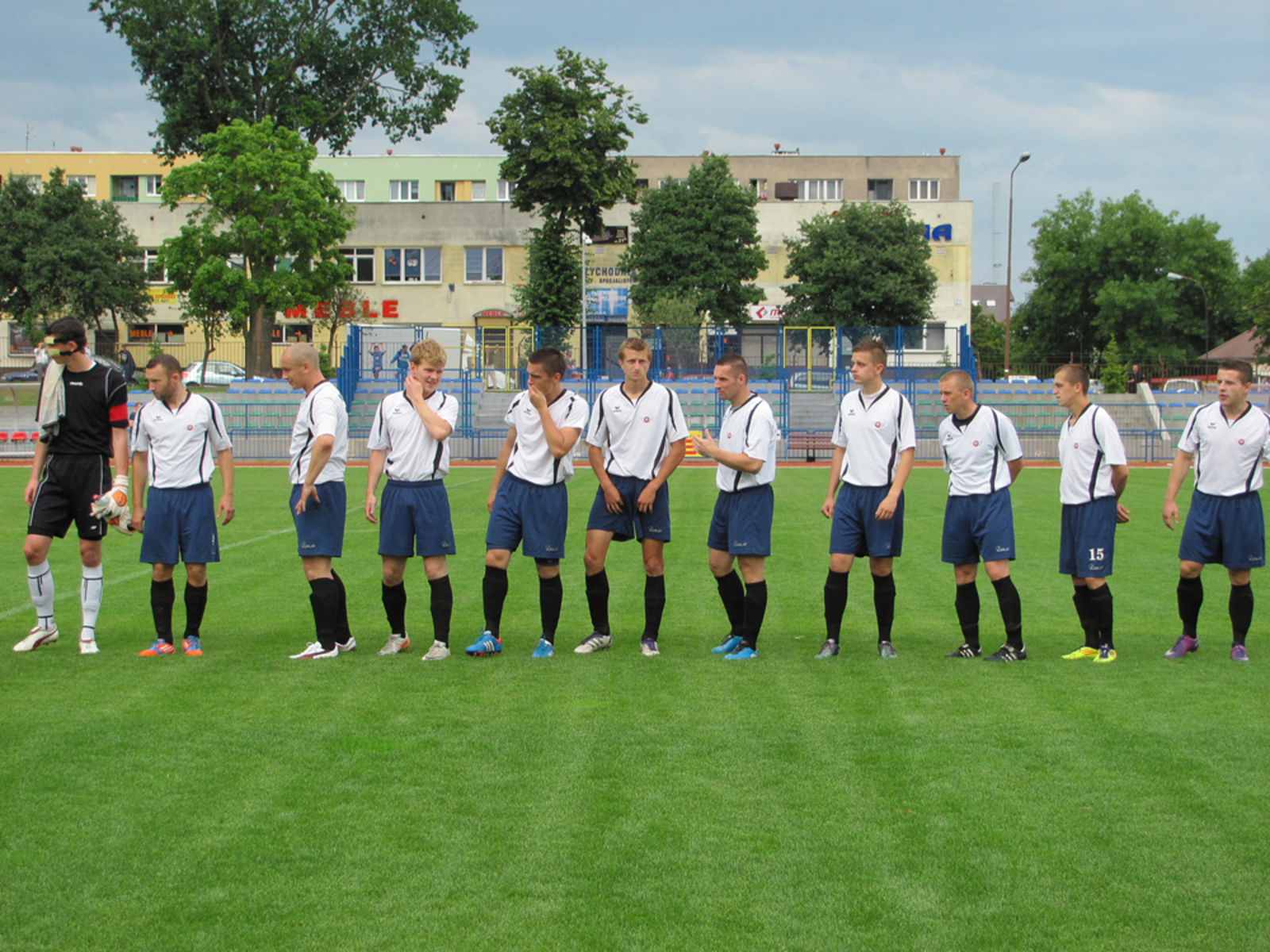 Mazur Ełk wygrał w niedzielę ze Startem Nidzicą 2:1. Fot. Paweł Piekutowski