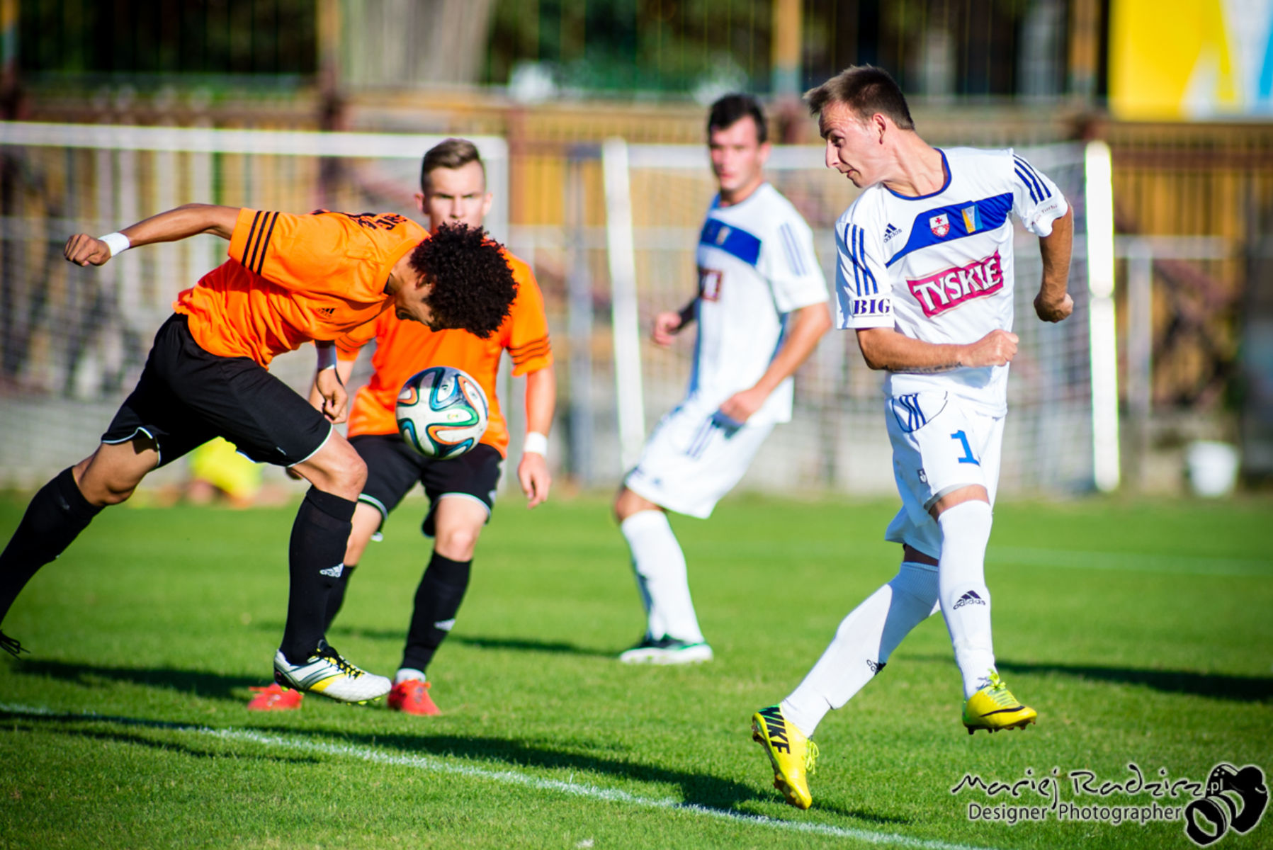 Olimpia górą w derbach Elbląga. Fot. Maciej  Radzicz