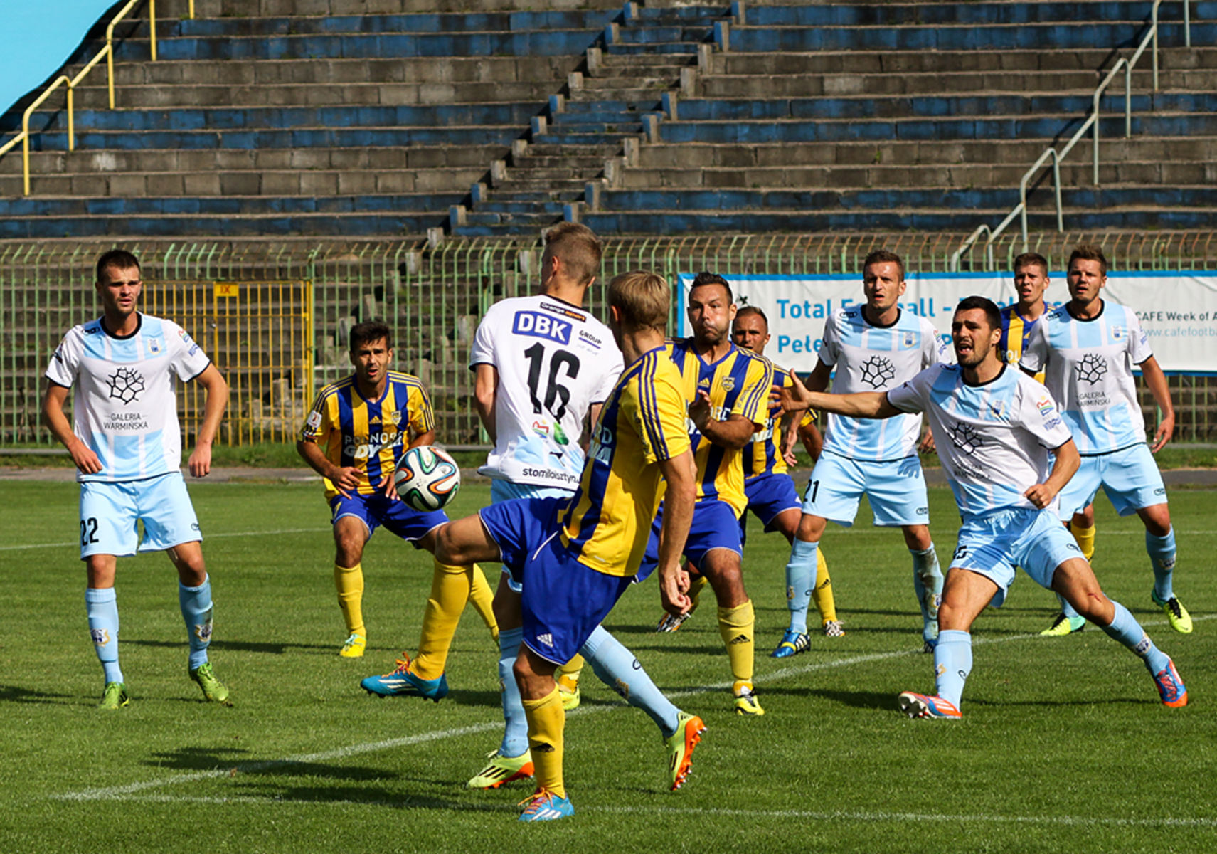 Stomil Olsztyn wygrał 1:0 z Arką Gdynia. Fot. Artur Szczepański