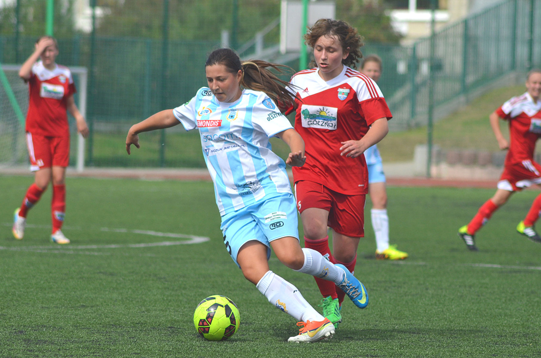 Stomilanki przegrały w ostatnim meczu z Zamłyniem Radom aż 0:5. Fot. Paweł Piekutowski