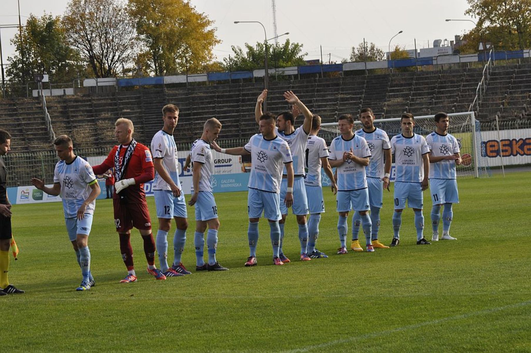 Stomil Olsztyn przegrał 1:2 w Katowicach. Fot. Emil Marecki