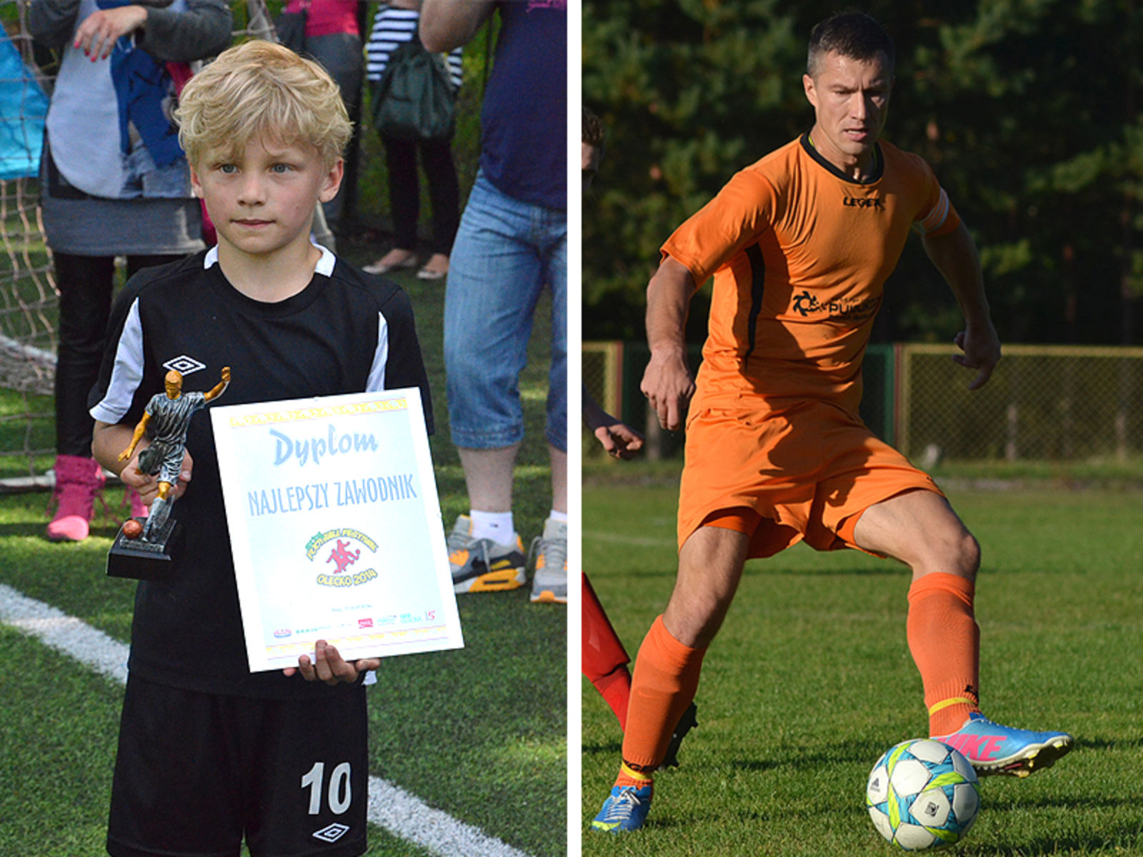 Franciszek Antkiewicz (z lewej) oraz Artur Kropiewnicki (z prawej). Fot. Paweł Piekutowski