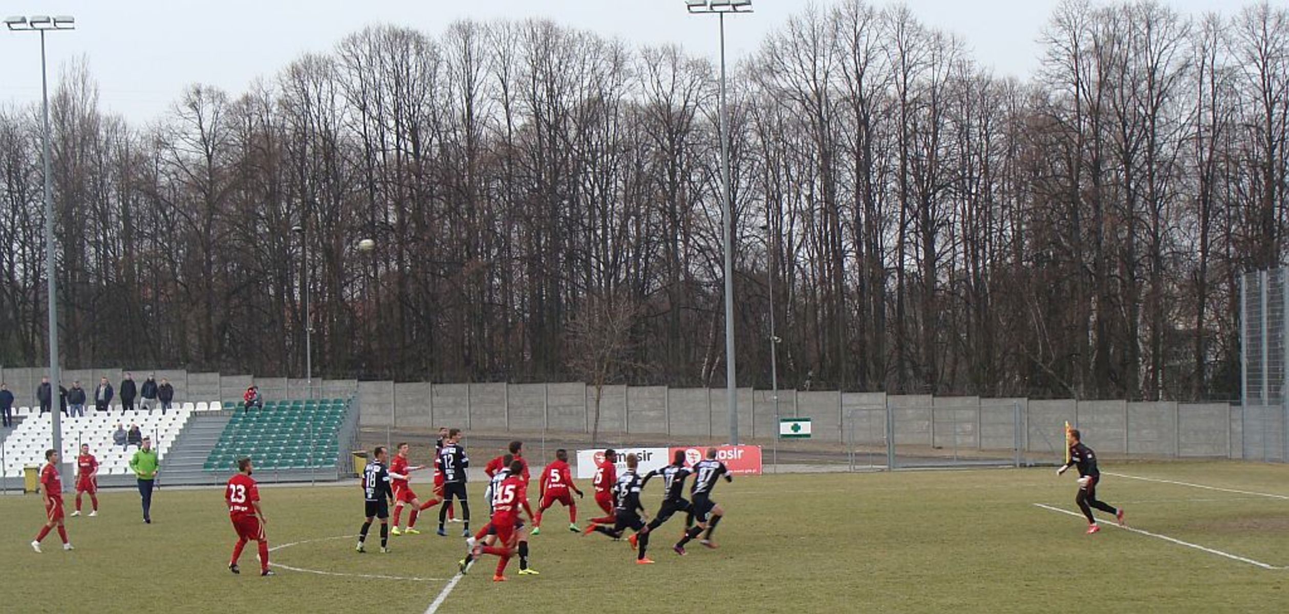 Stomil Olsztyn przegrał 0:1 z Lechią Gdańsk. Fot. Major / stomil.olsztyn.pl