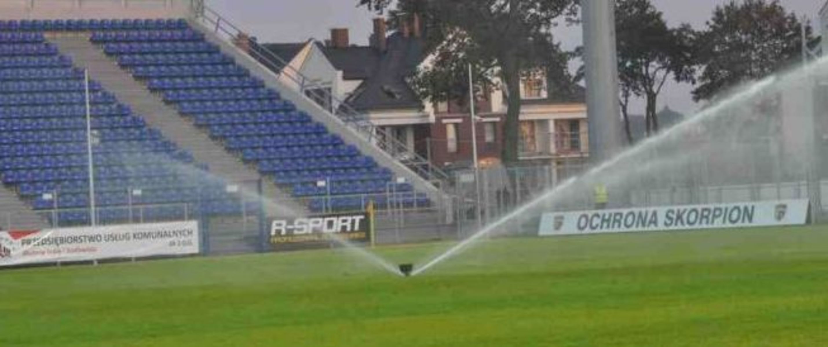 Stadion w Ostródzie. Fot. Emil Marecki