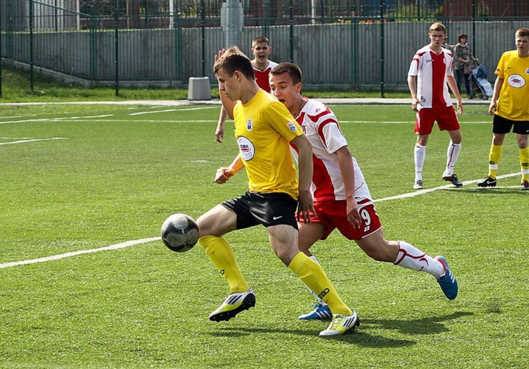 Paweł Tomkiewicz w barwach Stomilu Olsztyn