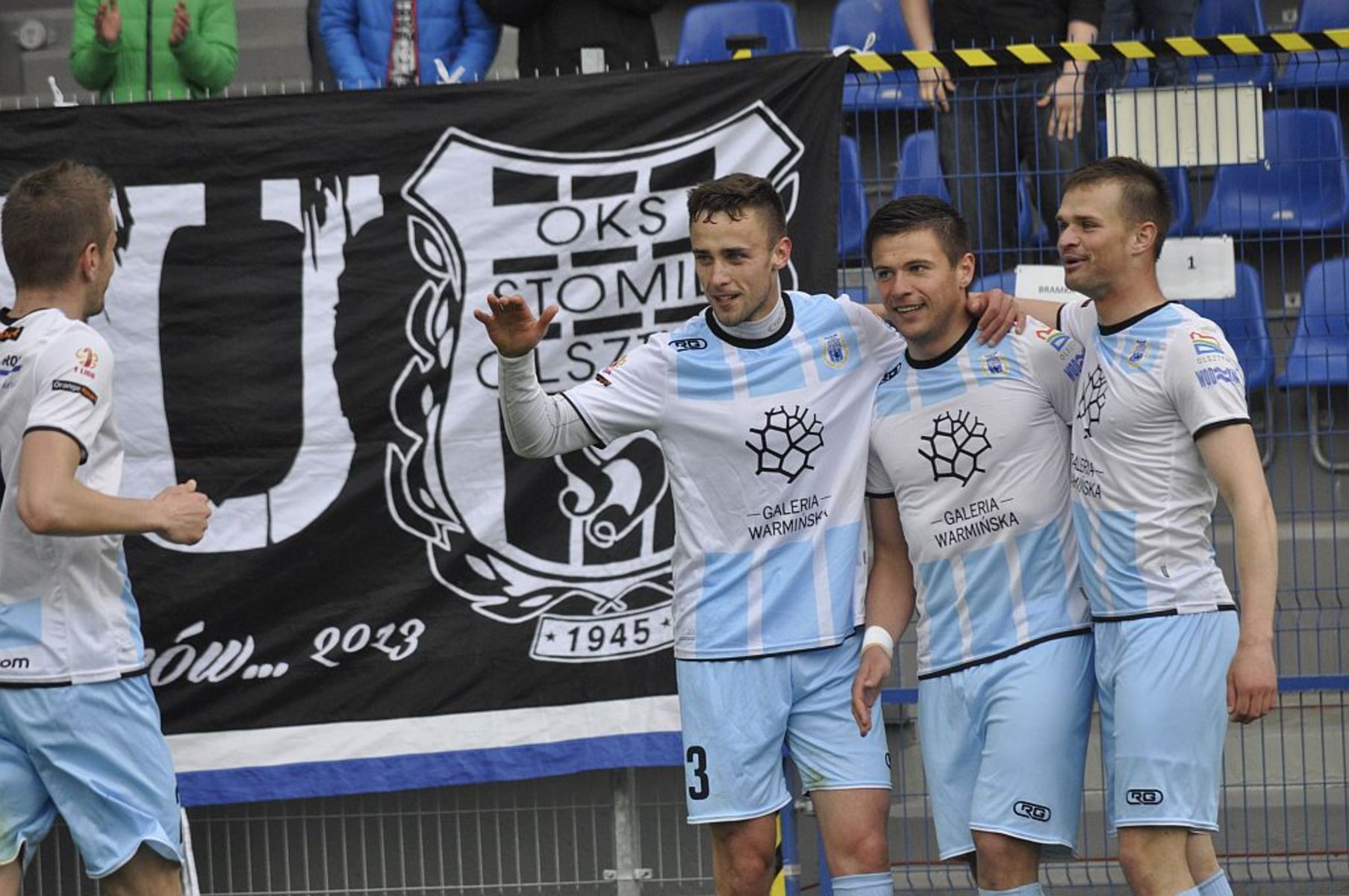 Piłkarze Stomilu Olsztyn wygrali 1:0 z GKS-em Katowice. Fot. Emil Marecki