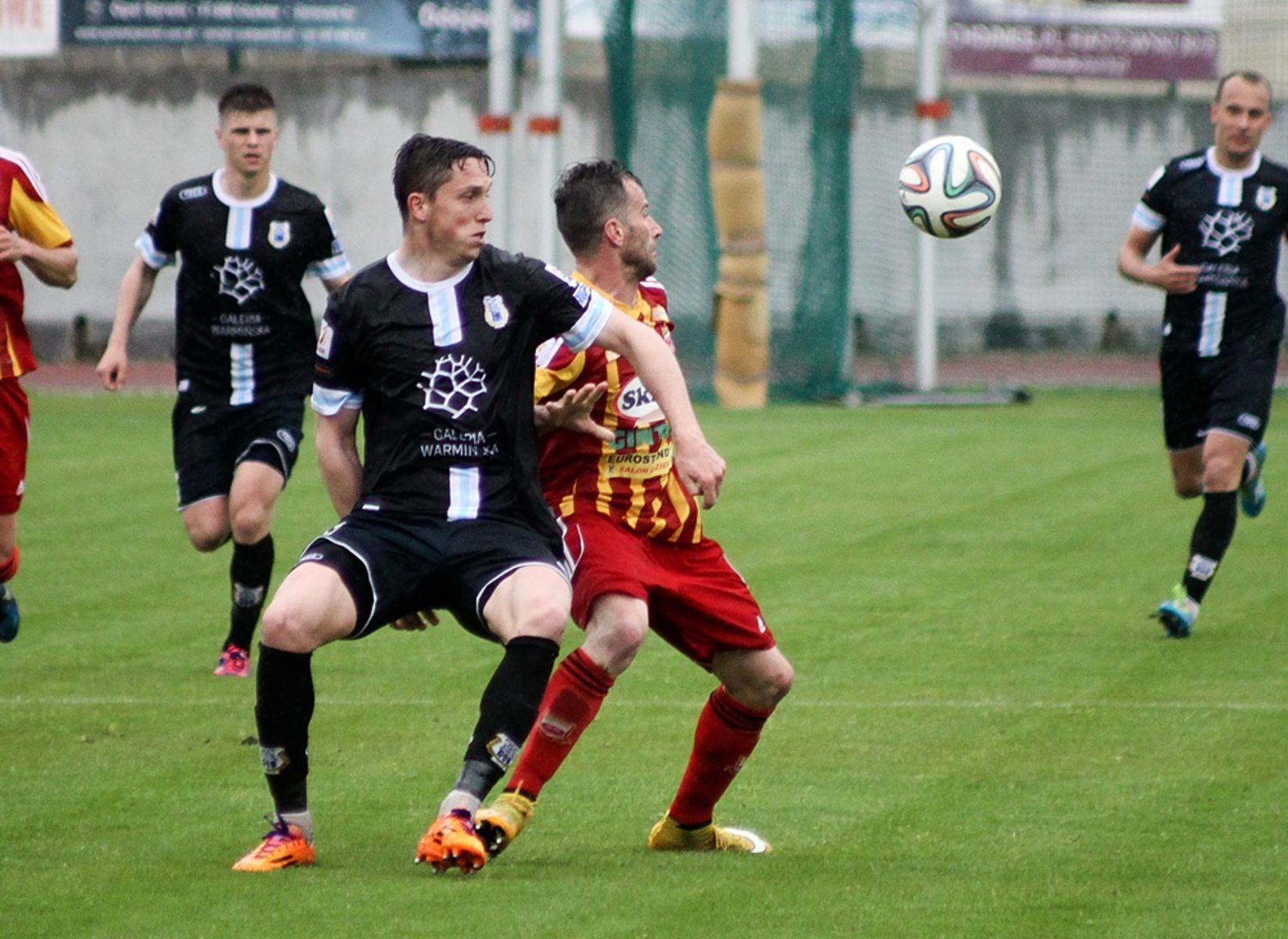 Stomil Olsztyn przegrał 3:4 w Chojnicach. Fot. Artur Szczepański