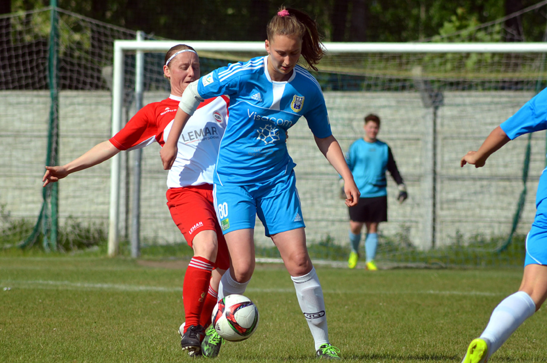 Stomilanki przegrały w ostatnim wyjazdowym spotkaniu z Polonią Poznań 0:2. Fot. Paweł Piekutowski