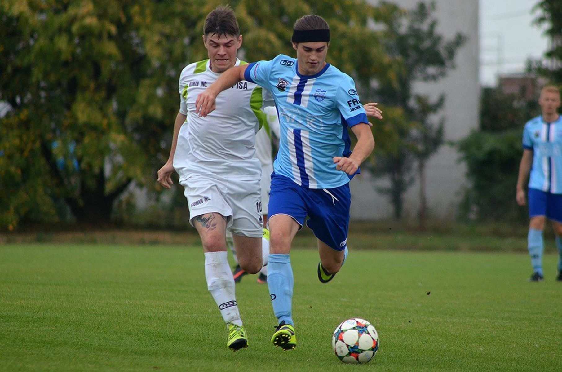 Pisa Barczewo czeka na pierwsze zwycięstwo w nowym sezonie, w 4. kolejce barczewianie ulegli 0:1 Błękitnym Orneta. Fot. Paweł Piekutowski