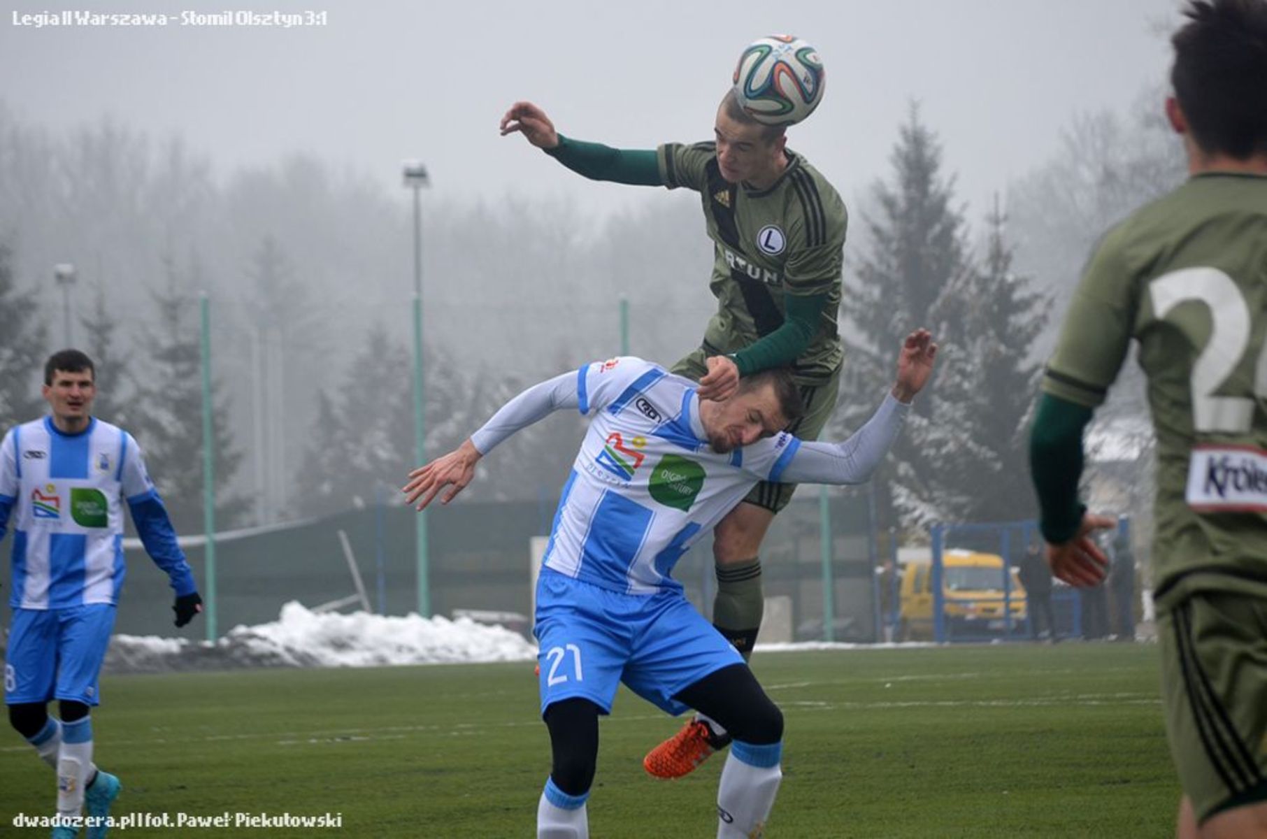 Legia II Warszawa lepsza od Stomilu. Fot. Paweł Piekutowski