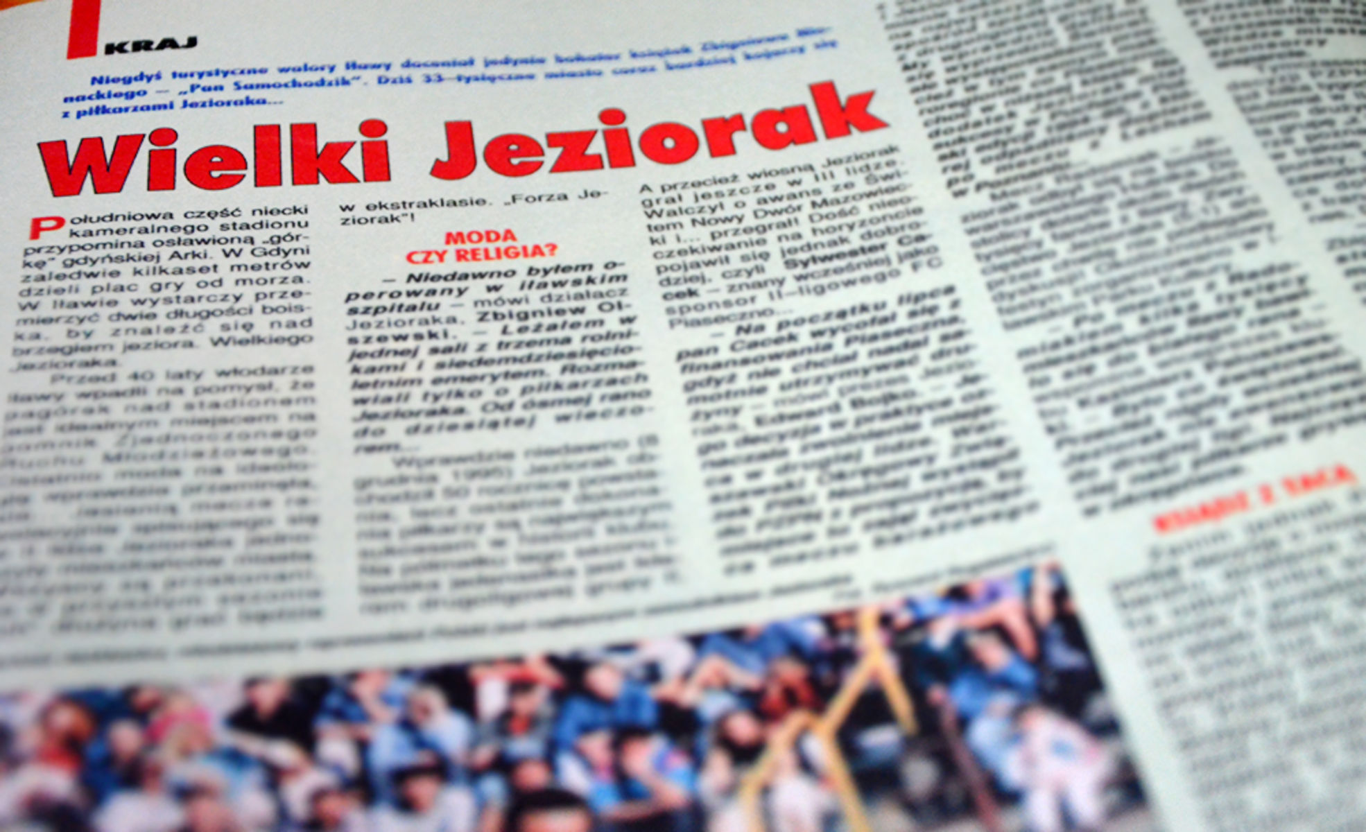 Zdjęcie jest ilustracją do tekstu. Fot. Paweł Piekutowski