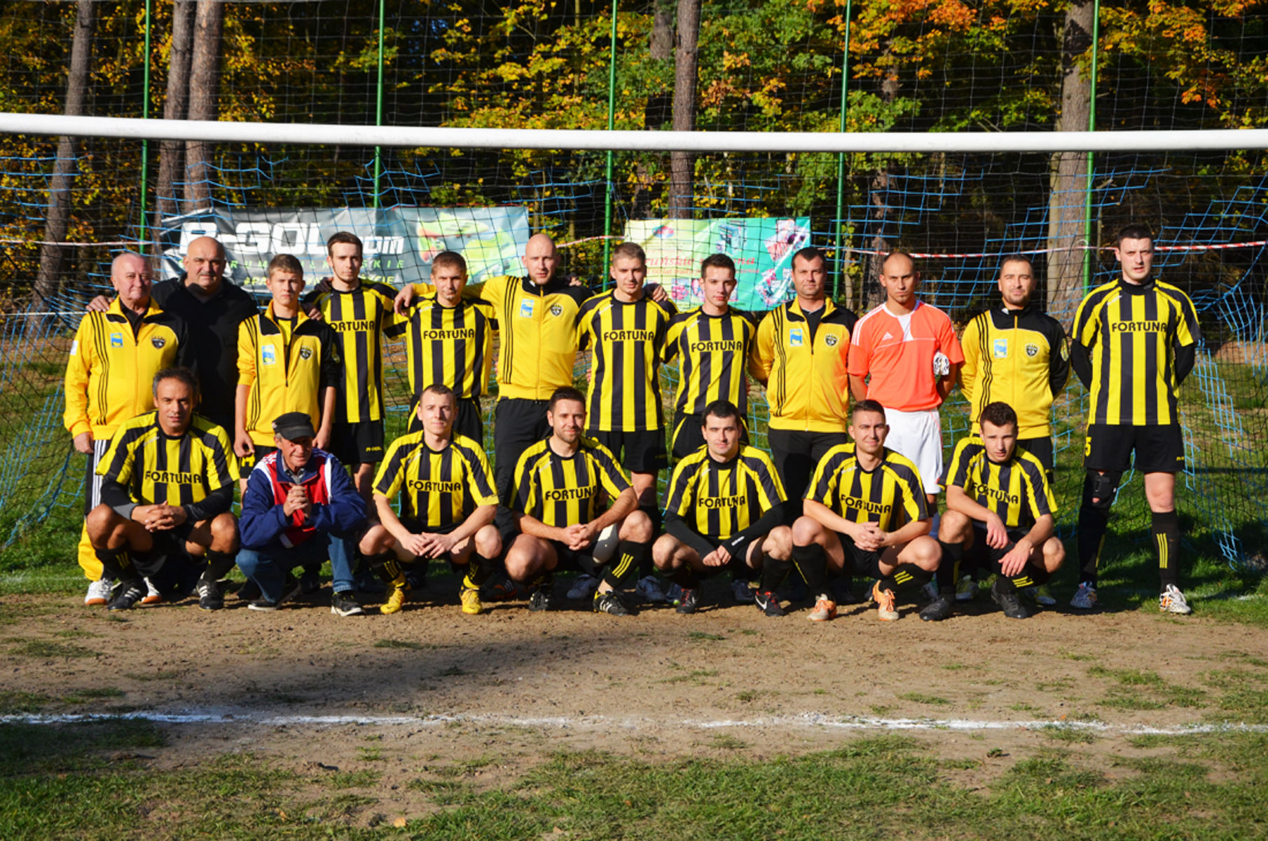 Fortuna Gągławki wygrała mecz z Warmią Olsztyn 2:0. Fot. Paweł Piekutowski