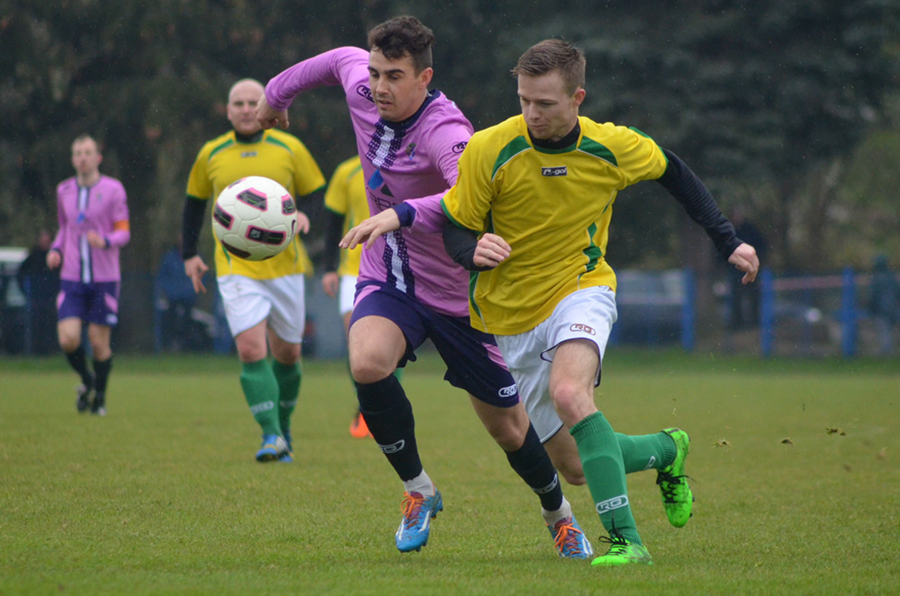 Tęcza Biskupiec pokonała Olimpię Olsztynek 10:0. Fot. Paweł Piekutowski