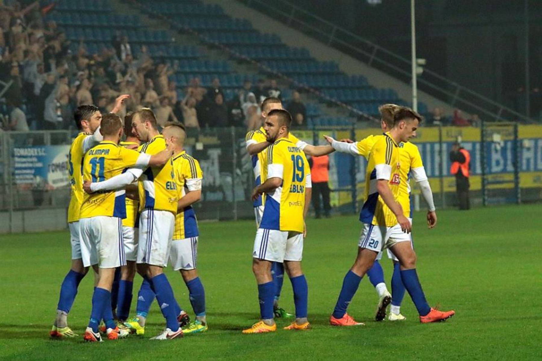 Olimpia Elbląg pokonał w meczu towarzyskim Bałtyk Gdynia 6:1 Fot: Emil Marecki