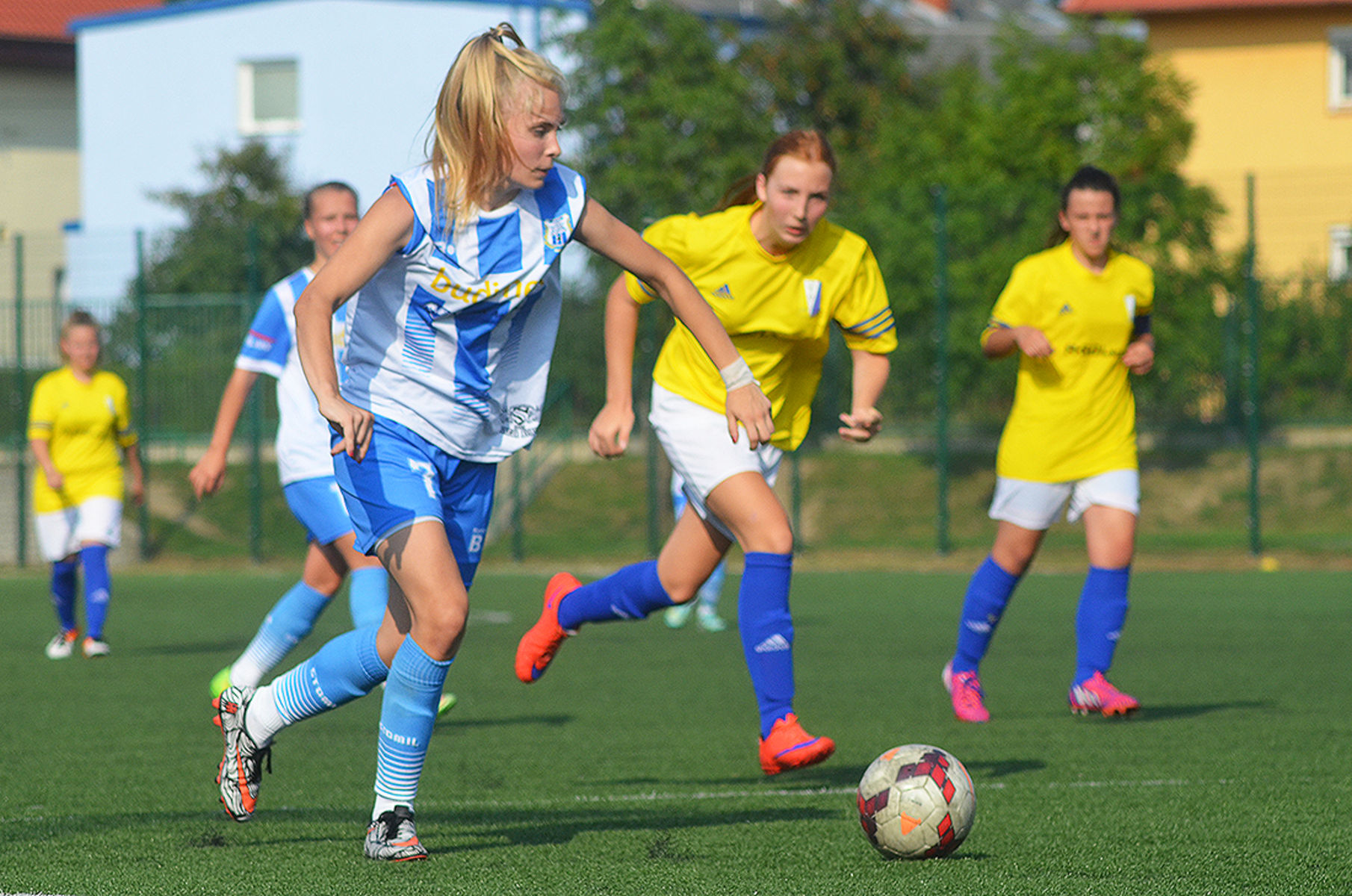 Stomil II wygrał z Olimpią Elbląg 4:0. Fot. Paweł Piekutowski