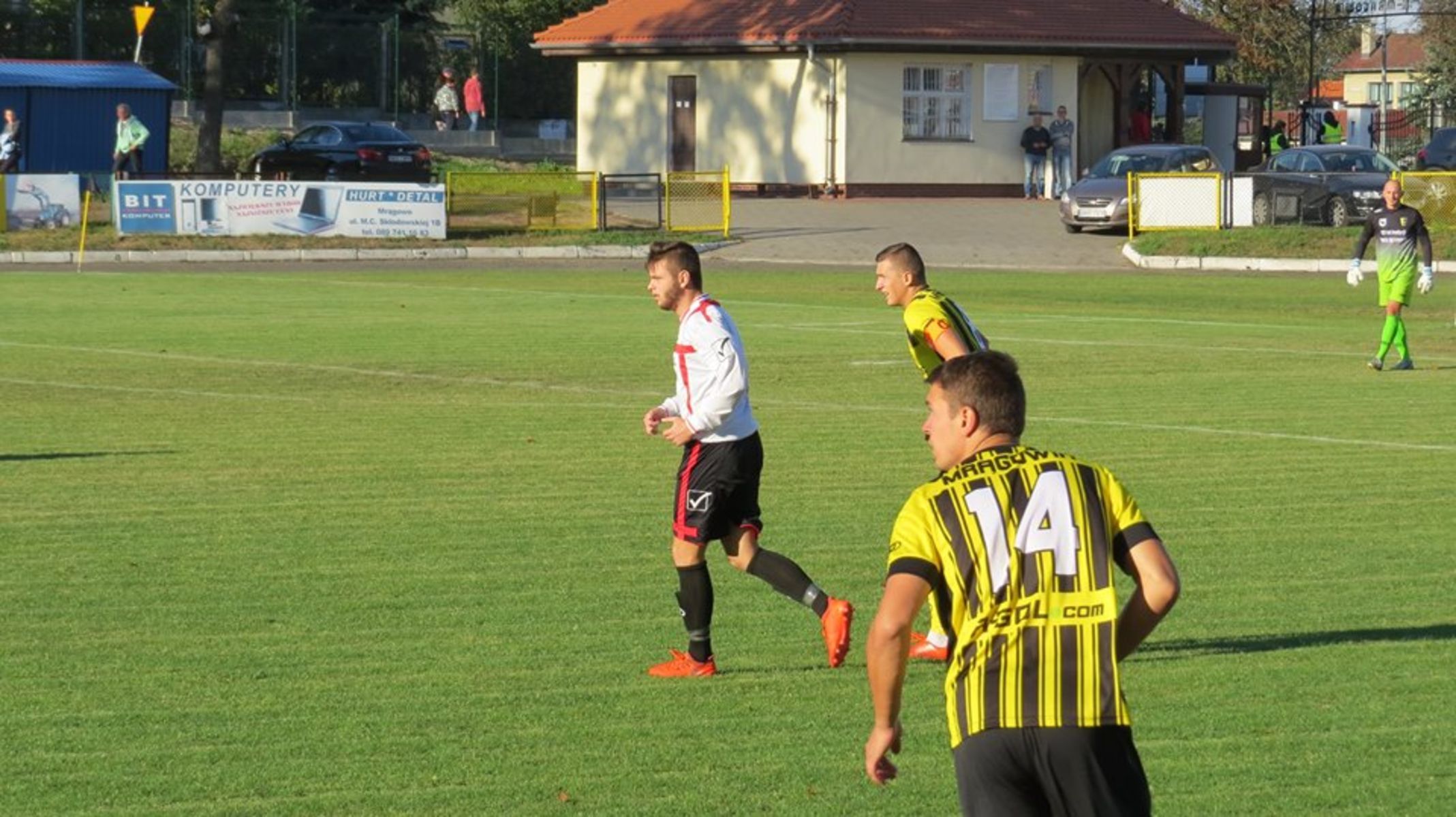W poprzednim sezonie Adam był najlepszym strzelcem Mrągowii Mrągowo fot. Andrzej Adamiak