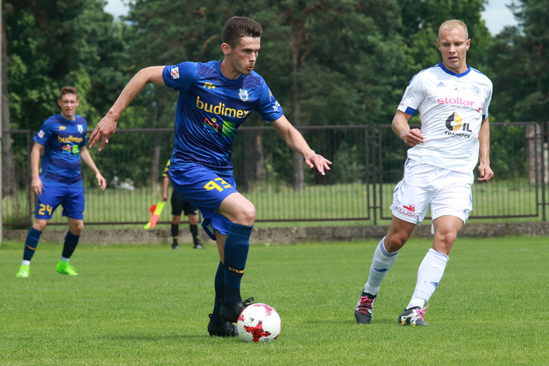 Stomil Olsztyn przegrał sparing 0:1. Fot. Paweł Piekutowski