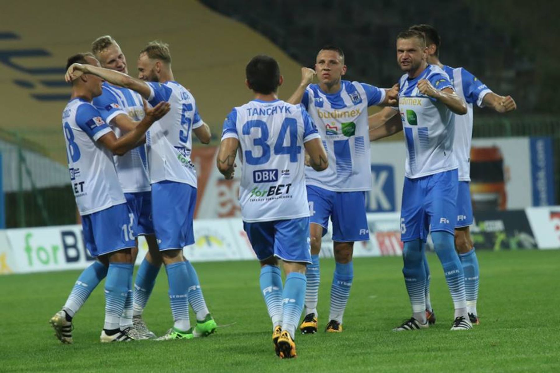 Stomil Olsztyn wygrał 3:1 z Podbeskidziem Bielsko-Biała. Fot. Paweł Piekutowski