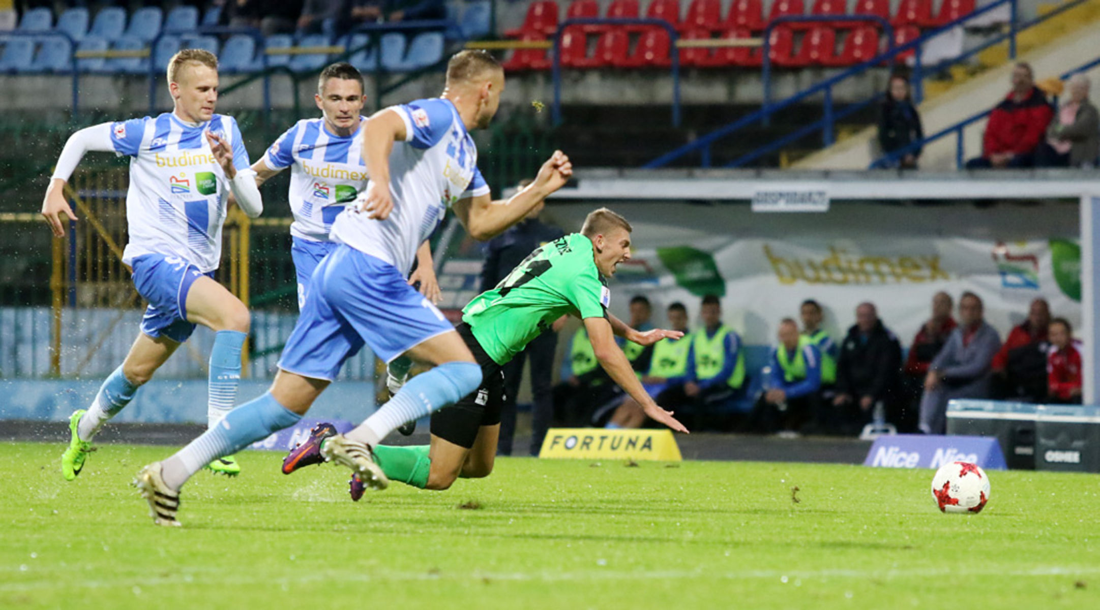 Stomil Olsztyn pokonał 2:1 Górnika Łęczna. Fot. Łukasz Kozłowski