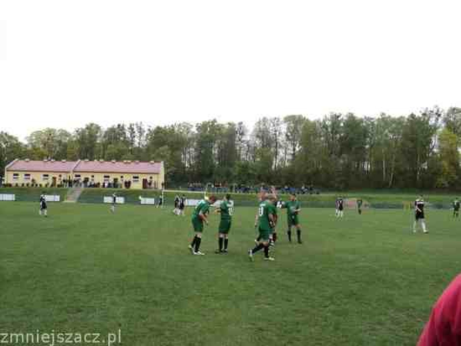 Piłkarze z Dobrego Miasta pokonując Płomień Ełk sprawili największą sensację w ćwierćfinale Wojewódzkiego Pucharu Polski. Fot. dks.futbolowo.pl