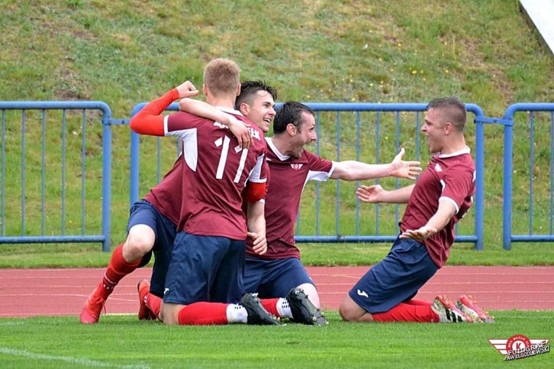 Mazur Ełk walczy o pozostanie w III lidze. Fot. Paweł Godlewski