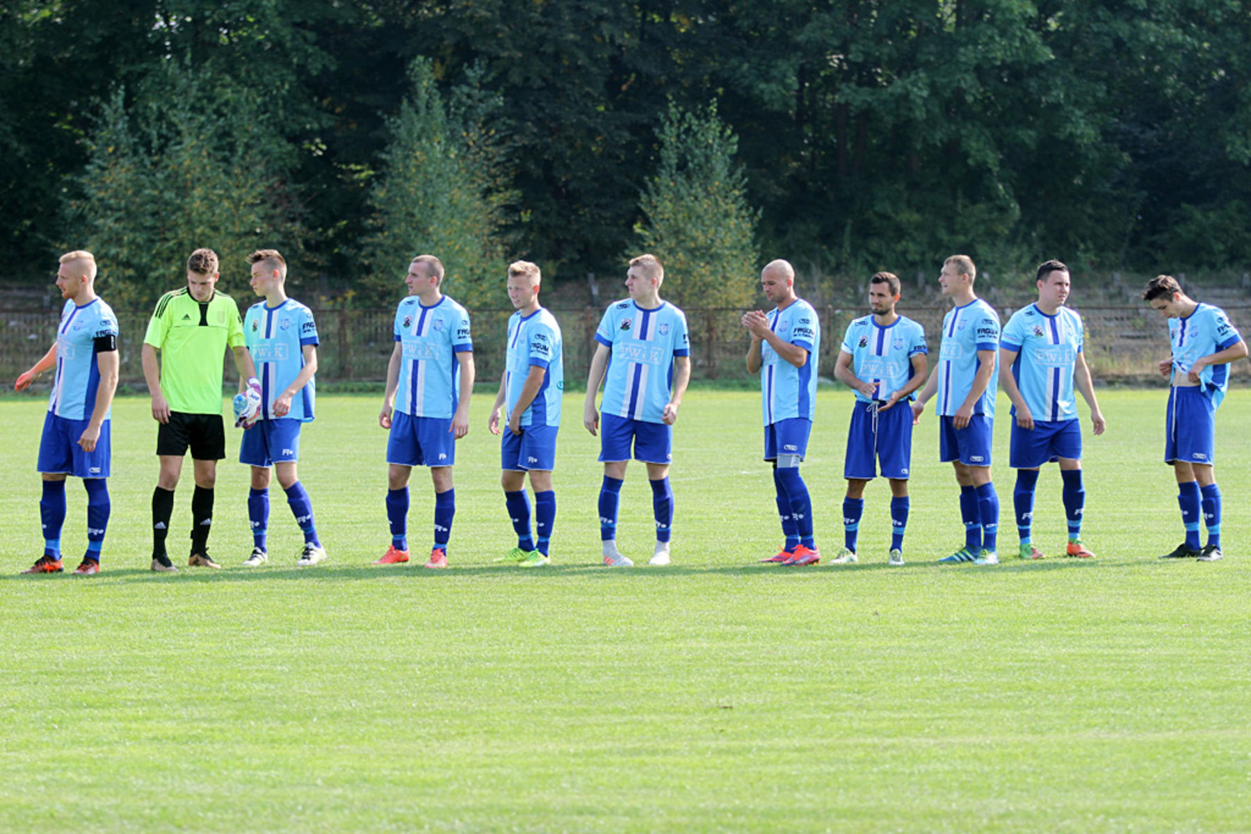 Błękitni Orneta przegrali 2:3 w Suszu. Fot. Emil Marecki