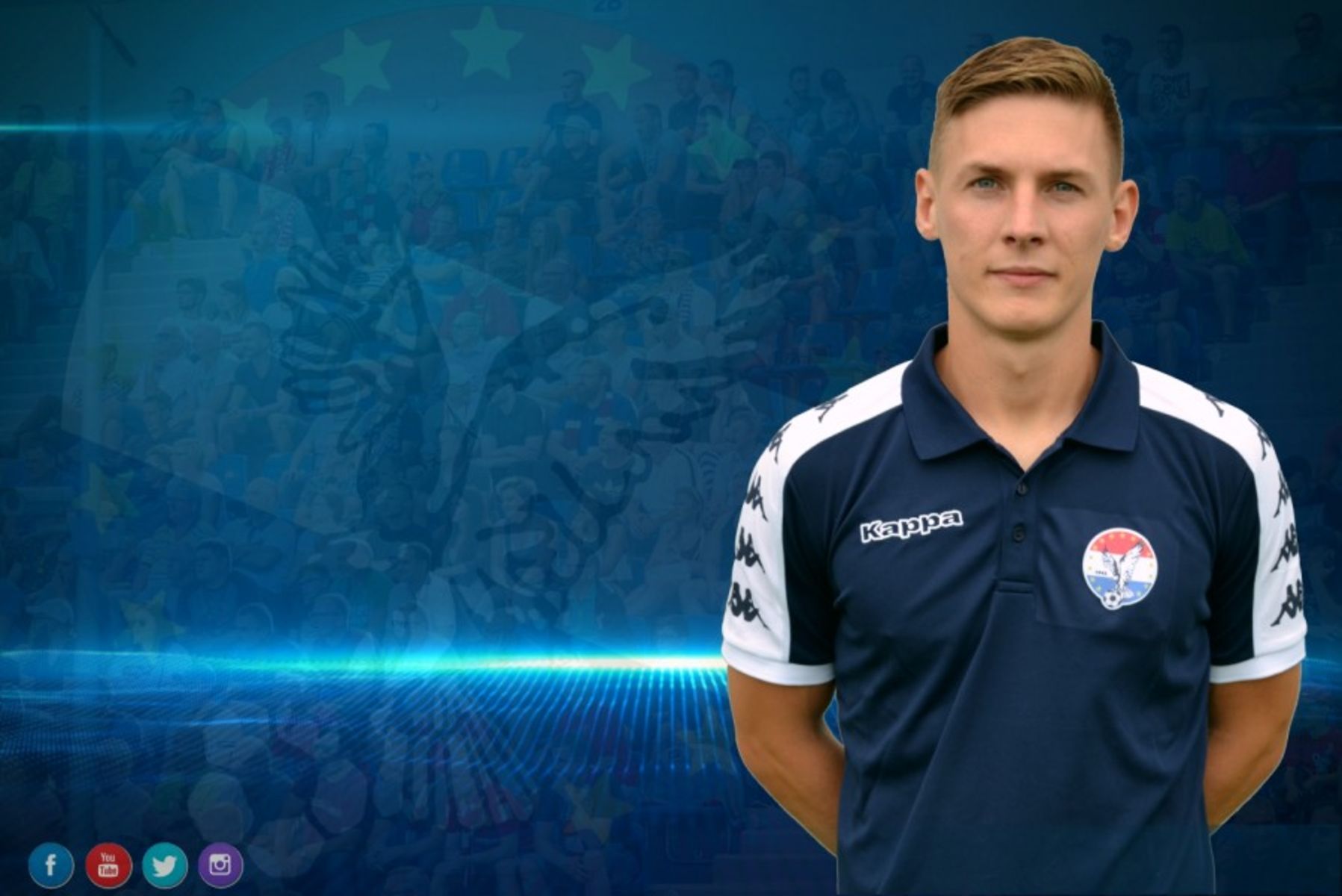 Michał Stryjewski odszedł z Sokoła Ostróda. Fot. sokolostroda.com
