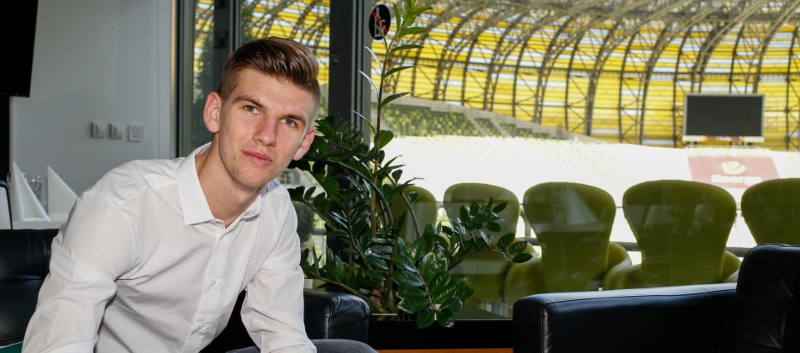 Kacper Sezonienko. Fot. lechia.pl