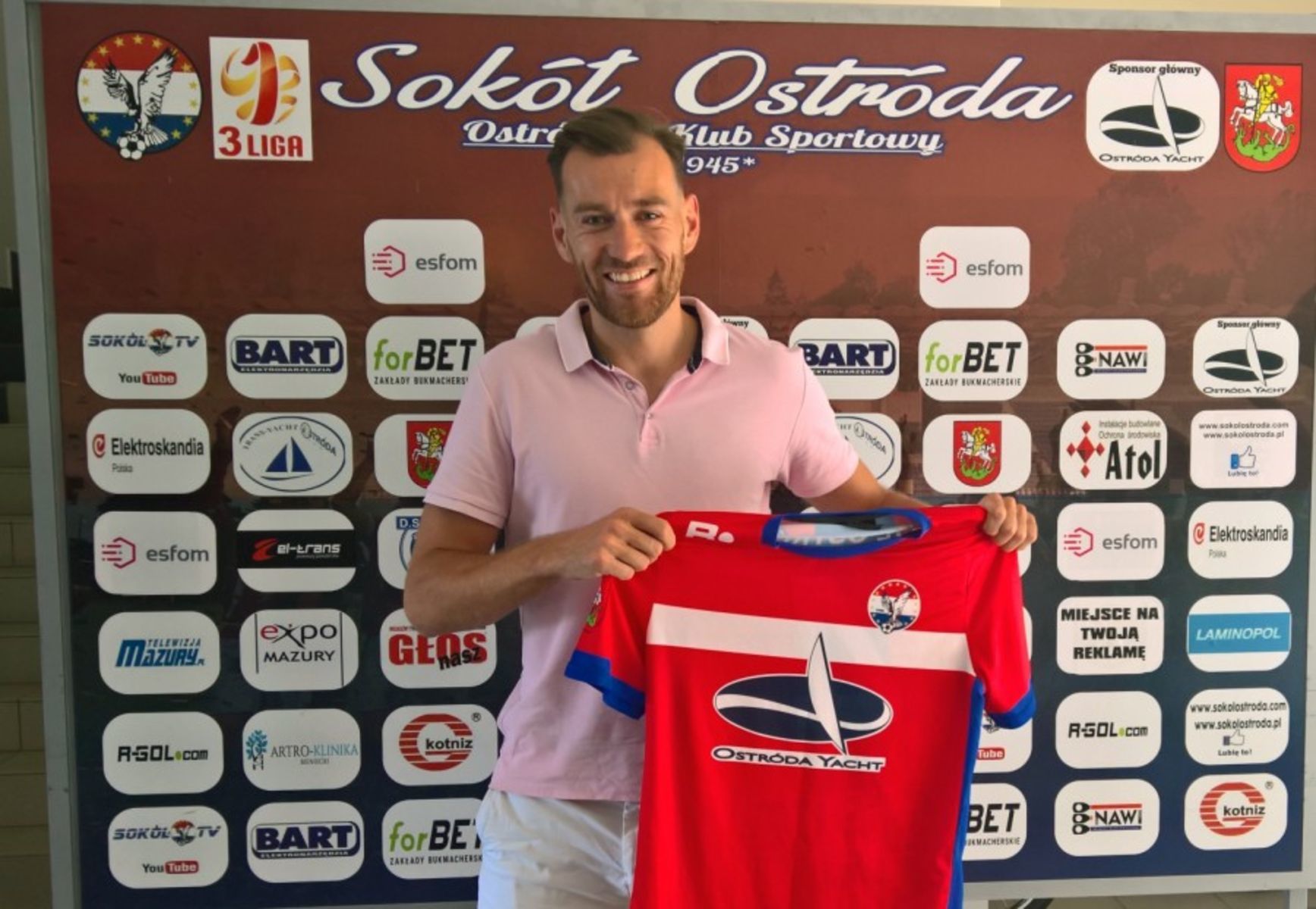 Piotr Kołc. Fot. sokolostroda.com