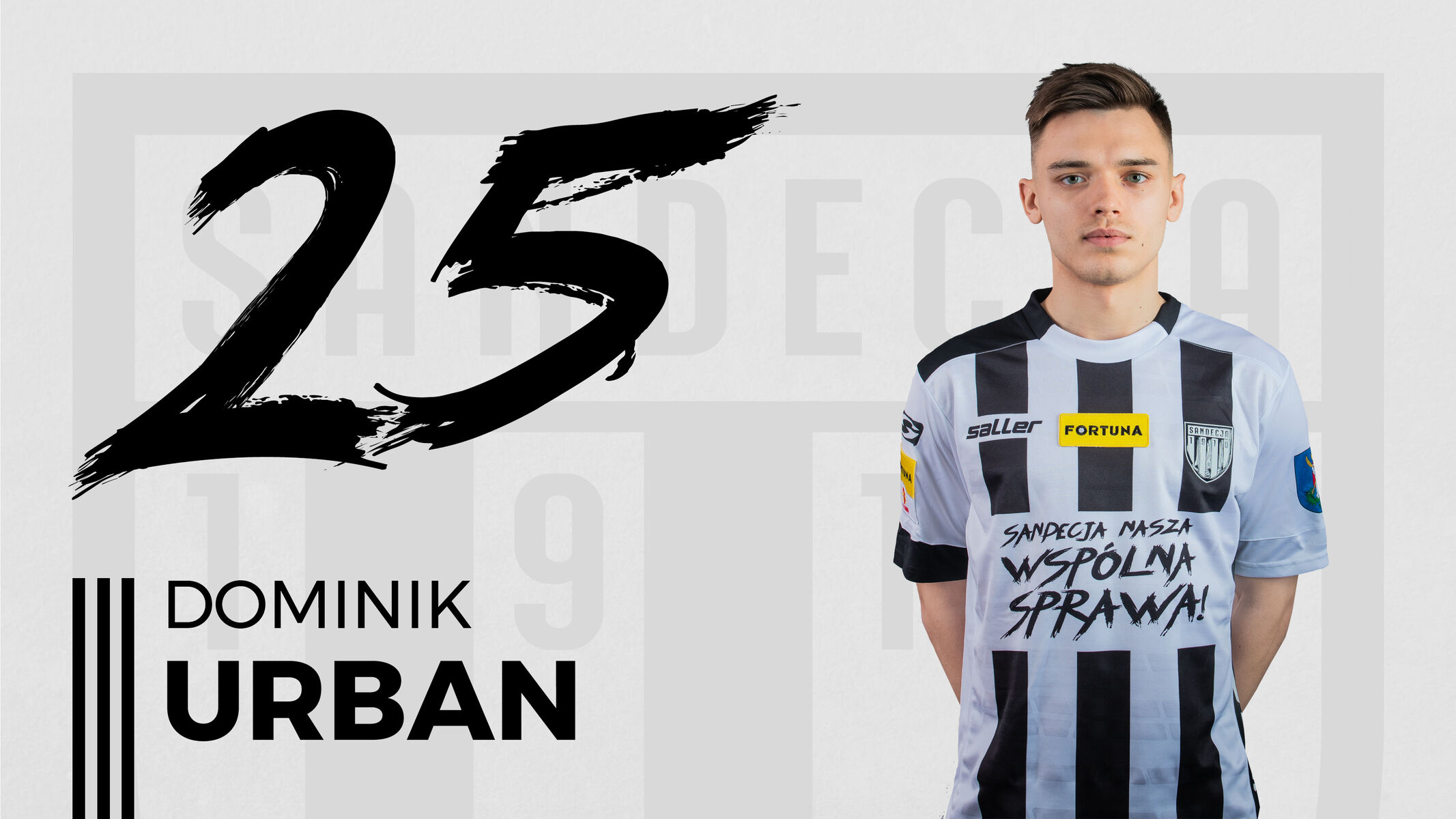 Dominik Urban. Fot. sandecja.pl