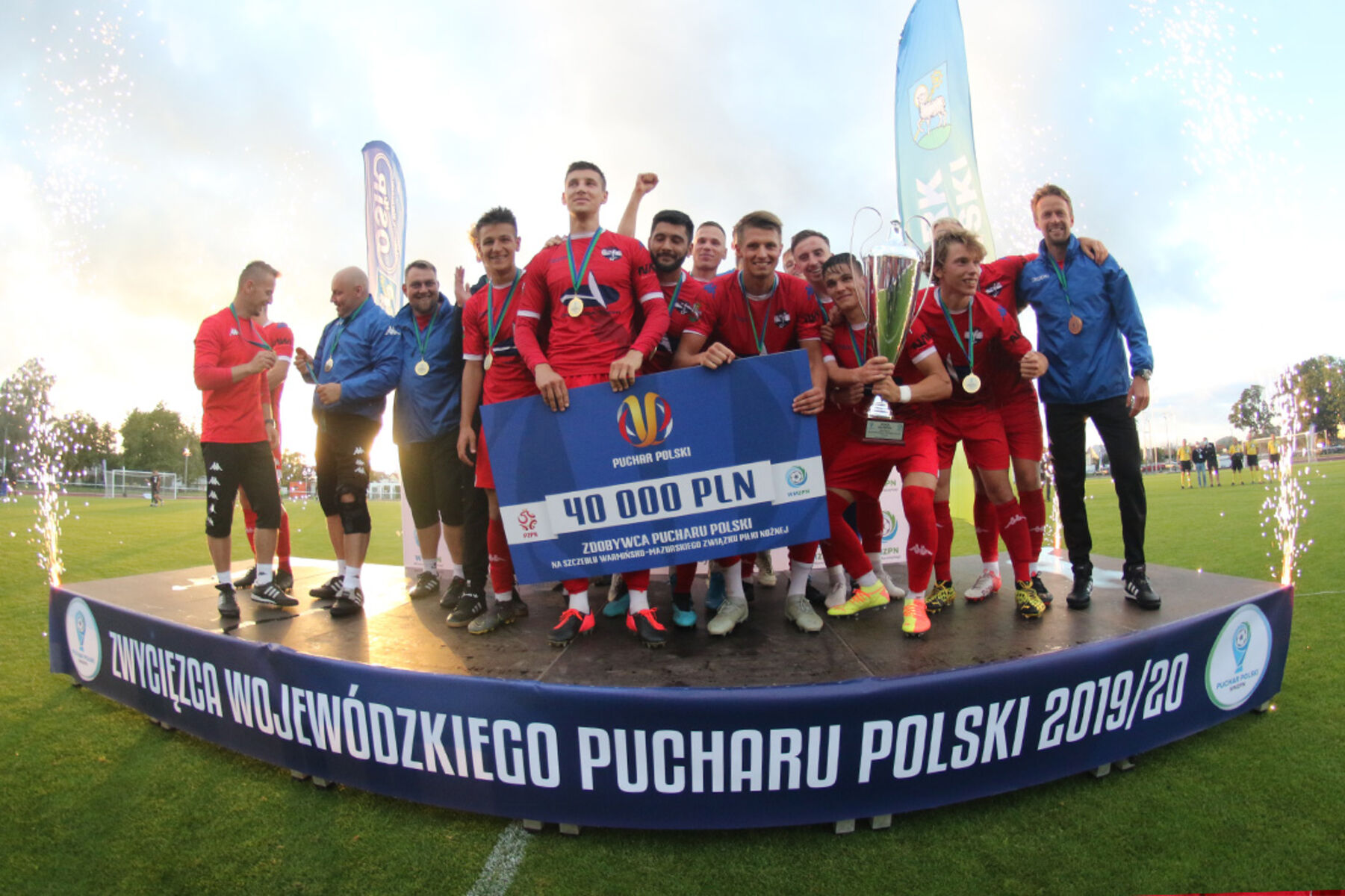 Sokół Ostróda zdobył Wojewódzki Puchar Polski