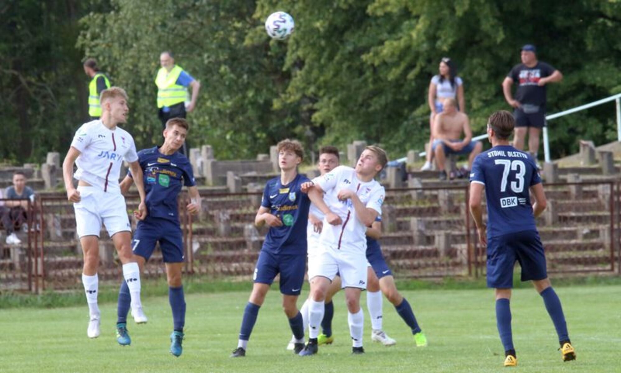 Stomil II pokonał Warmię Olsztyn 6:0. Fot. Emil Marecki