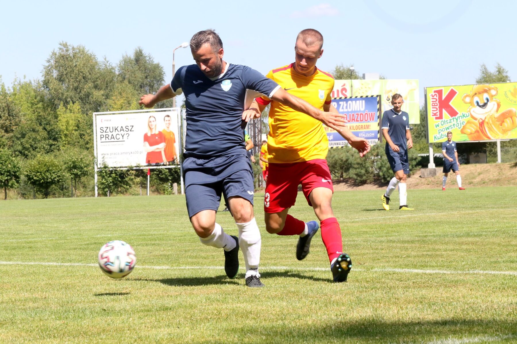 Olimpia Olsztynek zremisowała 5:5 ze Stomilem II Olsztyn. Fot. Emil Marecki